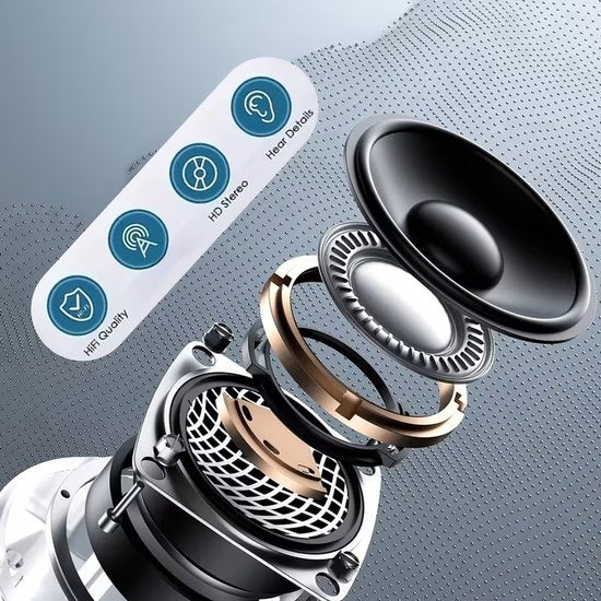 Slaaphoofdtelefoon met Bluetooth - Zwart