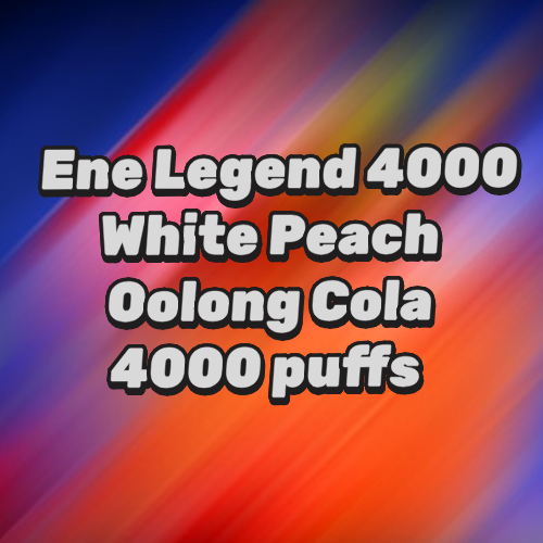 E. White Peach Oolong Cola 4000